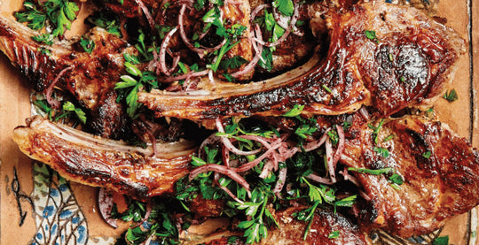 SEVEN-SPICE GRILLED LAMB CHOPS